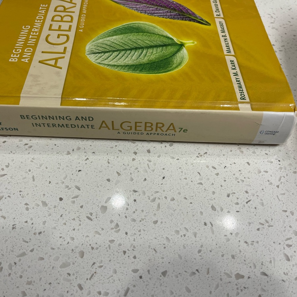 Beginning And Intermediate Algebra 7e Hardcover, … - image 2